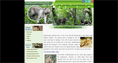 Desktop Screenshot of bandhavgarhnationalpark.com